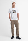 Barbour International Men’s Camo Block T-Shirt, White