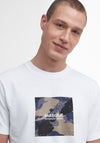 Barbour International Men’s Camo Block T-Shirt, White