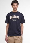 Barbour Fort Graphic T-Shirt, Navy