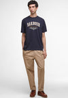 Barbour Fort Graphic T-Shirt, Navy