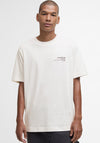 Barbour Men’s Parkend Graphic T-Shirt, Off White