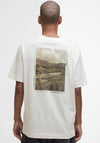 Barbour Men’s Parkend Graphic T-Shirt, Off White