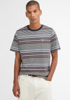 Barbour Men’s Steelrigg Stripe T-Shirt, Navy Multi