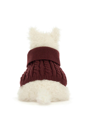 Jellycat Munro Scottie Dog Winter Jumper