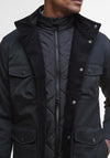 Barbour Men’s Winter Ogston Waterproof Dual Layer Jacket, Black