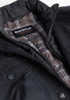 Barbour Men’s Winter Ogston Waterproof Dual Layer Jacket, Black