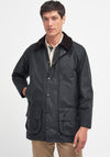 Barbour Mens Beaufort Waxed Jacket, Black