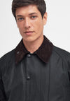 Barbour Mens Beaufort Waxed Jacket, Black