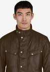 Barbour International Men's Duke Wax Jacket, Brown