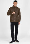 Barbour International Men's Duke Wax Jacket, Brown
