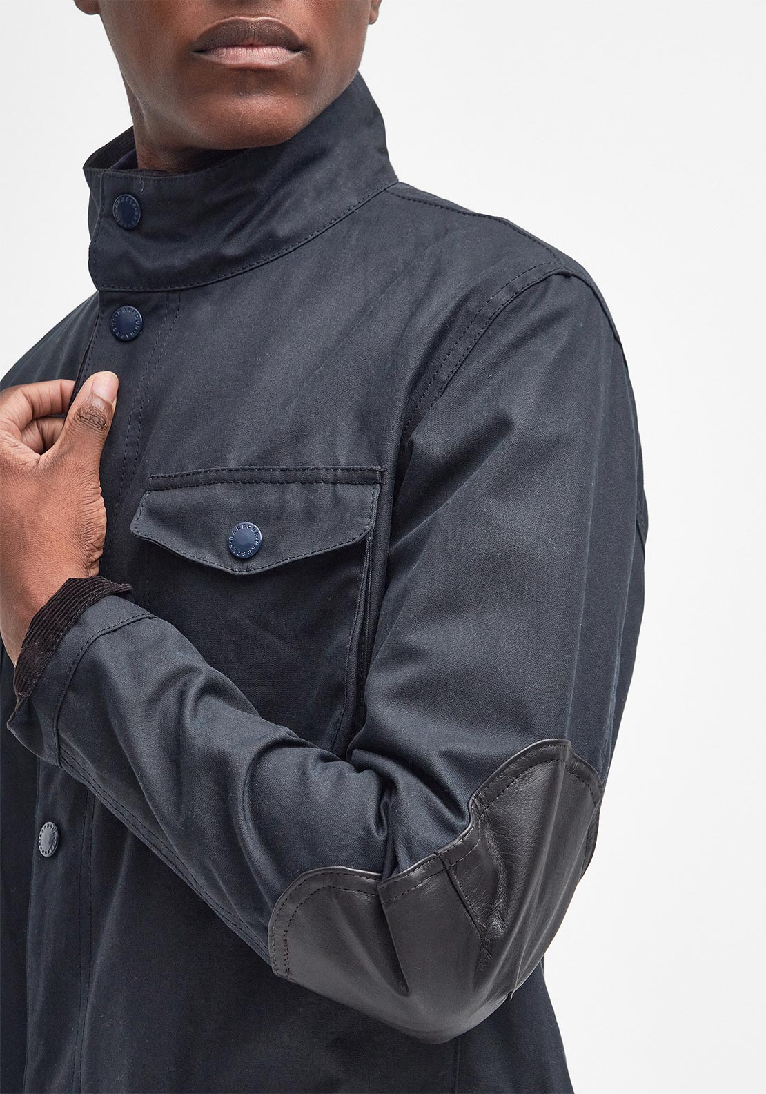 Barbour Men’s Ogston Dual Layer Jacket, Navy