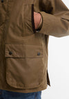 Barbour Men’s Icons Beadle Wax Jacket, Brown