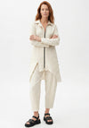 My Soul Asymmetric Hem Bubble Jacket, Off White