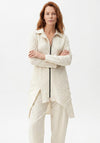 My Soul Asymmetric Hem Bubble Jacket, Off White