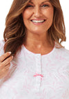Marlon Floral Print Nightdress, Pink