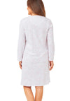Marlon Floral Print Long Sleeve Nightdress, Pink
