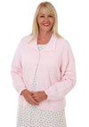 Marlon Angeline Knitted Bed Jacket, Pink