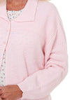 Marlon Angeline Knitted Bed Jacket, Pink
