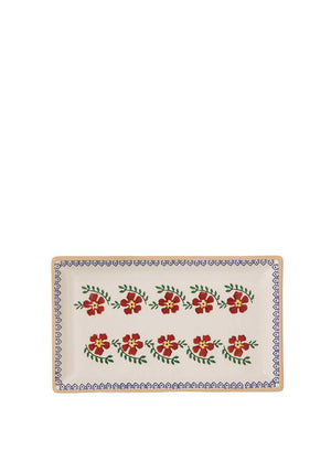 Nicholas Mosse Old Rose Medium Rectangular Plate