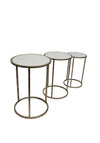 Mindy Brownes Nest Table Set of 3, Marble