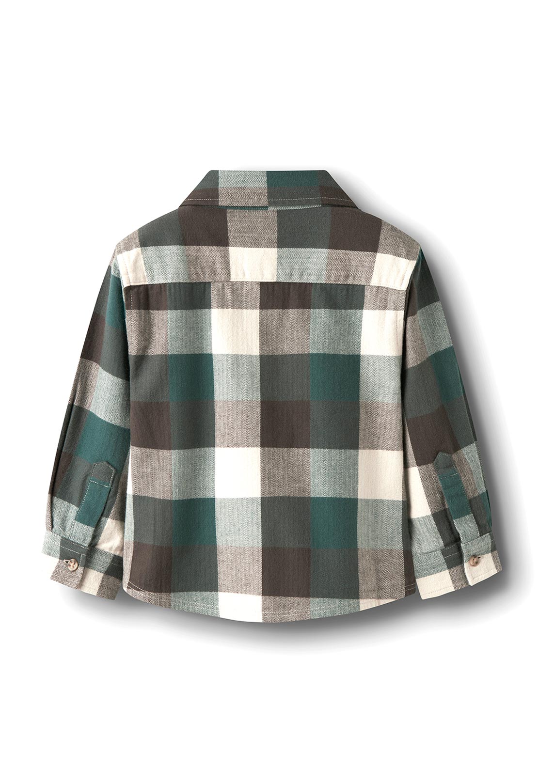 Name It Mini Boy Larry Long Sleeve Overshirt, Brown