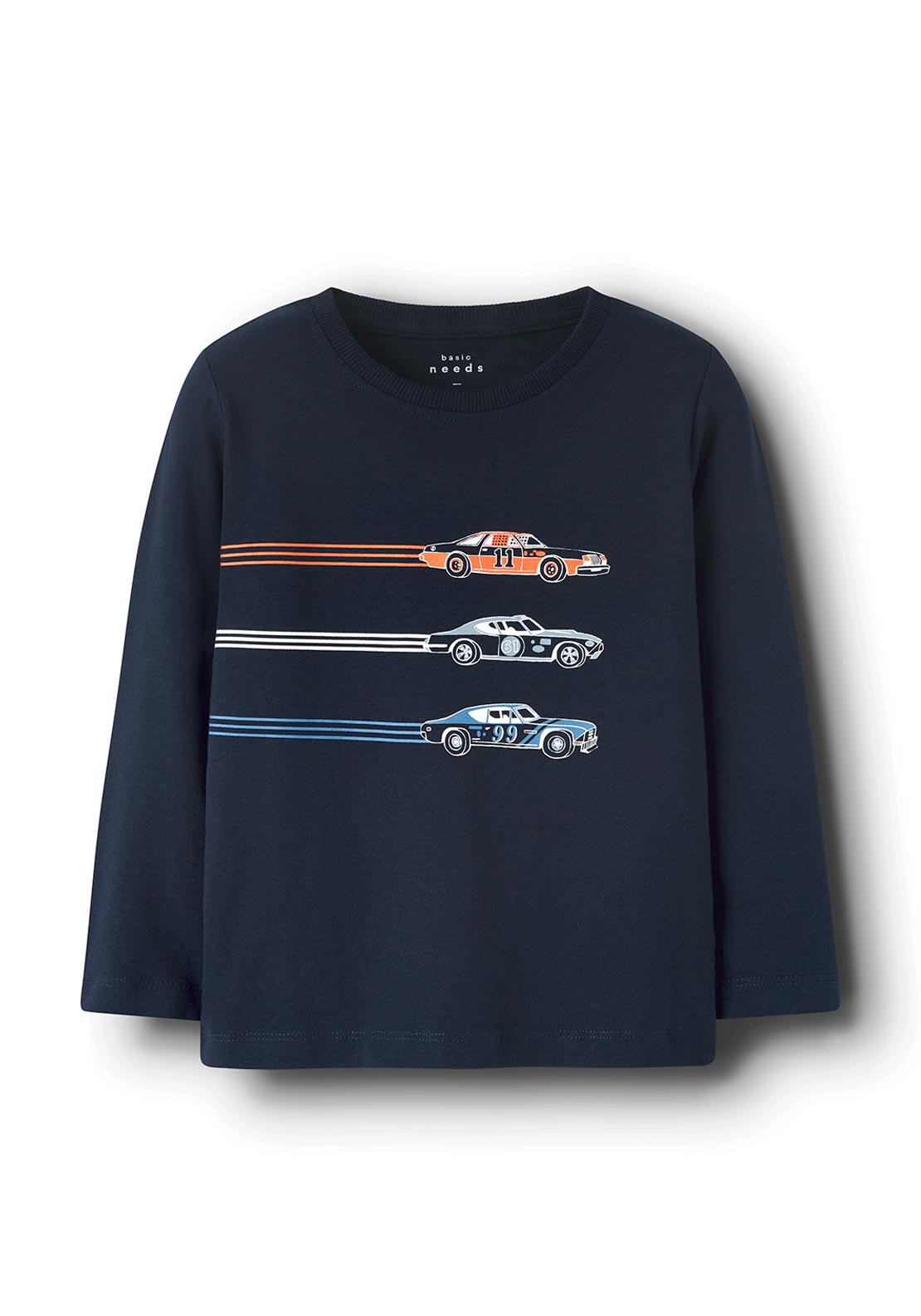 Name It Mini Boy Vux Long Sleeve Top, Navy