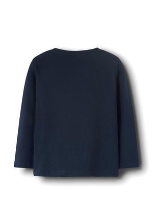 Name It Mini Boy Vux Long Sleeve Top, Navy