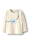 Name It Mini Boy Vux Long Sleeve Top, Beige
