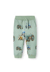 Name It Mini Boy Tractor Prints Joggers, Green