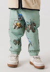 Name It Mini Boy Tractor Prints Joggers, Green