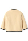 Name It Mini Boy Lane Long Sleeve Teddy Fleece, Beige