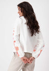 Monari Mandala Sleeve Sweatshirt, White