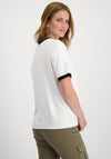 Monari Contrast Style T-Shirt, White