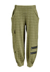 My Soul Bubble Tapered Trousers, Green