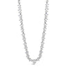 Absolute Diamante Necklace, Silver