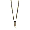 Absolute Tassel Necklace, Gold & Black