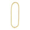 Absolute Box Chain Magnetic Closure Necklace, Gold