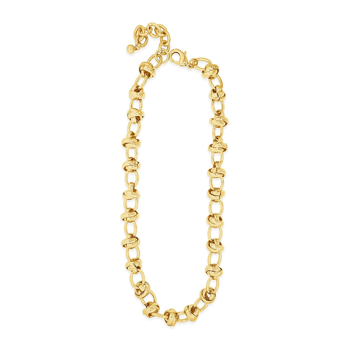 Absolute Chunky Link Necklace, Gold
