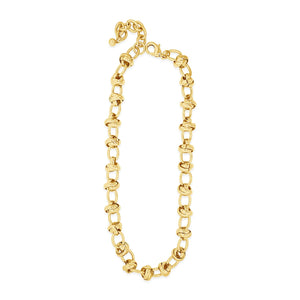 Absolute Chunky Link Necklace, Gold