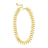 Absolute Textured Link Necklace, Gold