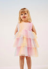 Name It Mini Girl Spencer Tulle Dress, Cashmere Rose