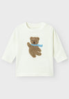 Name It Baby Boy Solve Long Sleeve Top, Jet Stream