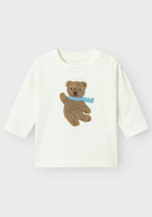 Name It Baby Boy Solve Long Sleeve Top, Jet Stream