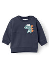 Name It Baby Boy Diego Long Sleeve Sweater, Dark Sapphire