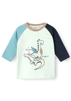 Name It Baby Boy Vacion Best Friends Long Sleeve Top, Dark Sapphire