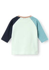 Name It Baby Boy Vacion Best Friends Long Sleeve Top, Dark Sapphire