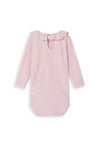 Name It Baby Girl Jennas Long Sleeve Bodysuit, Parfait Pink