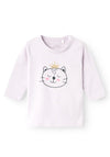 Name It Baby Girl Vubie Short Sleeve Tee, Orchid Petal