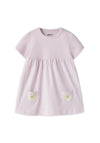 Name It Baby Girl Jabelle Daisy Short Sleeve Dress, Pink