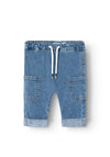 Name It Baby Boy Ben Denim Jeans, Dark Blue Denim